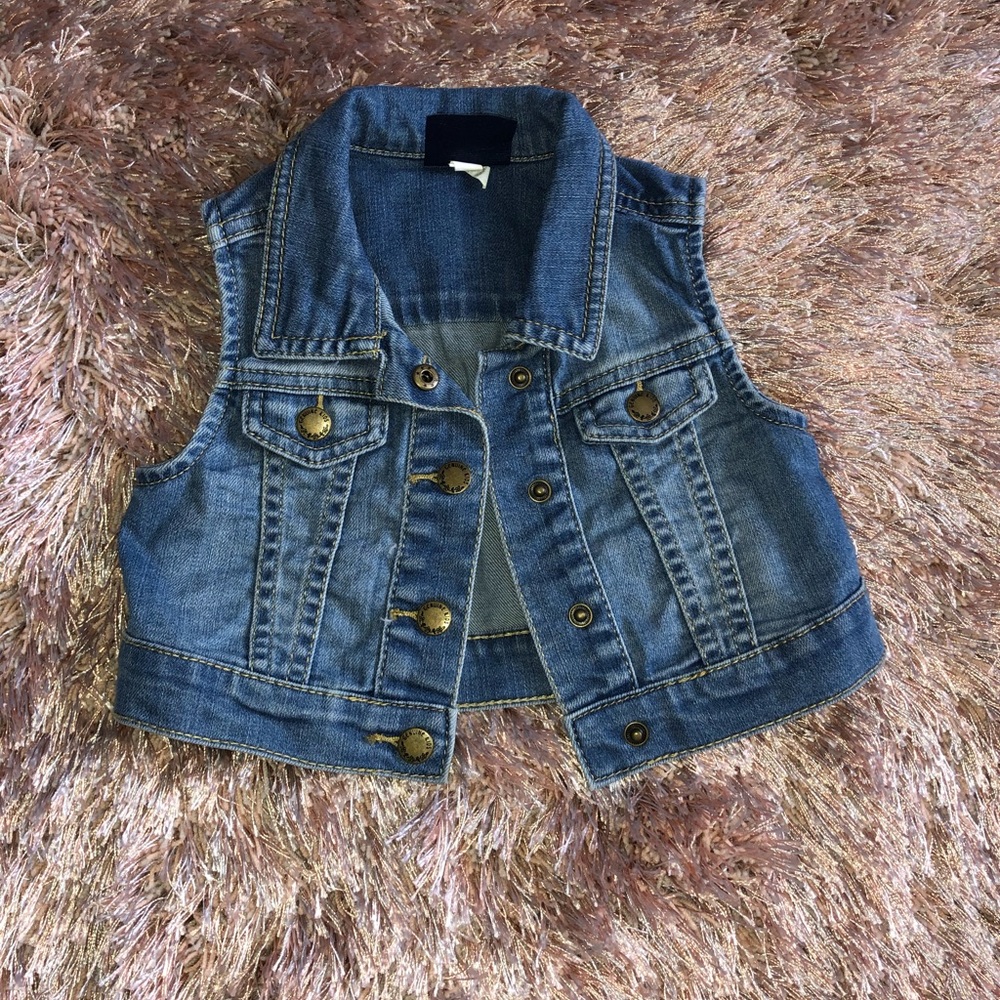 Denim vest